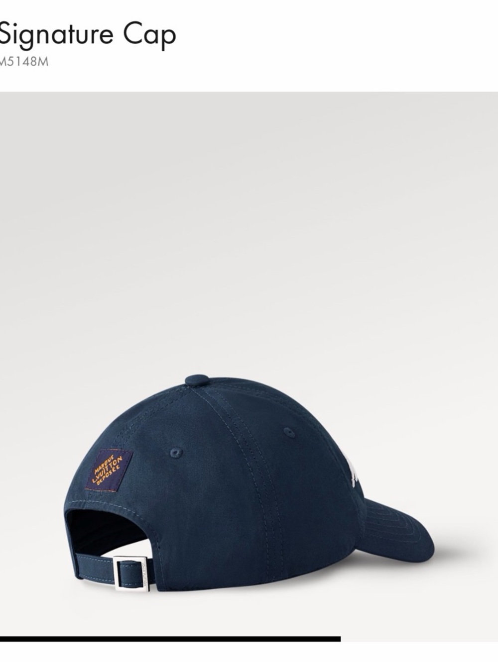 Louis Vuitton Signature Cap - Picture 2 of 4